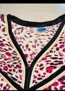 Chic Leopard Print Nightdress