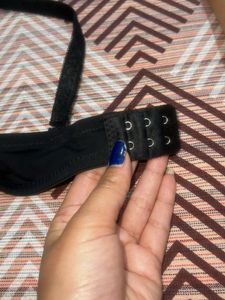 Black Padded Bra