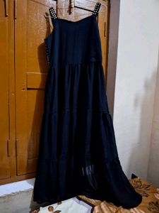 Navy Blue Embellished Maxi Dress💙 | Unused |