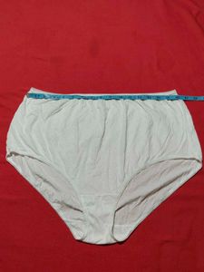 White High-Waisted Brief Panty