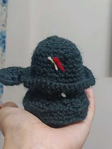 Handmade Crochet Shiva Lingam