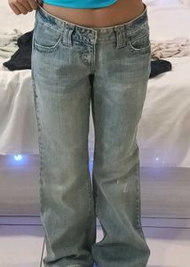 low rise bootcut jeans
