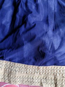 Royal Blue Lahenga choli