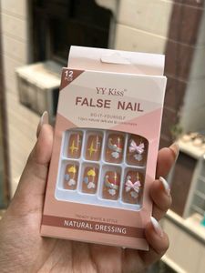 2 Set Korean Nails Cute Rakhi Gift
