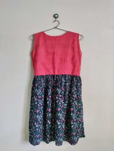 Floral Print Short Dress