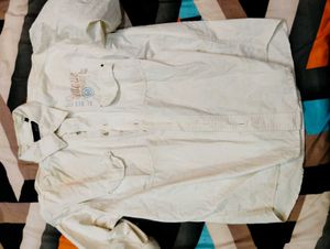 Cream Casual Shirt