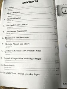 Class 12th Cbse Chemisty Book