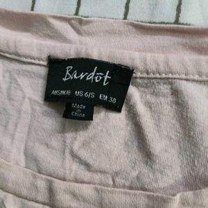 Bardot Cute Pink Graphic Tee