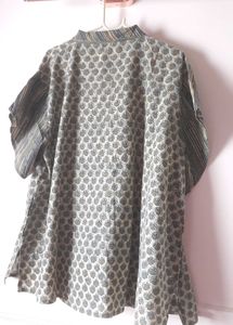 Unique Block Print Vegetable Color Tunic