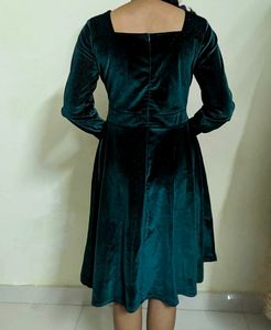 Elegant Velvet Dress