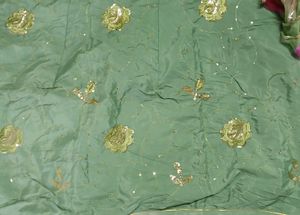 Mint Green Rajputi Poshak Dress Material