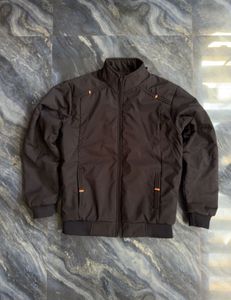 Men's Black Bomber Jacket