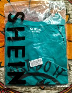Teal "Just Do It" Graphic Tee shirt (RH)