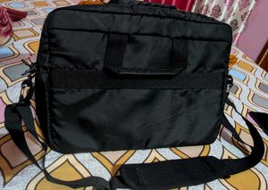 Sleek Black Laptop Bag