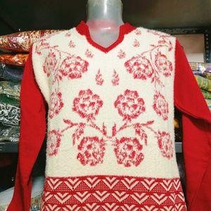 Woolen Kurti Set For Women