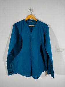 Sea Green Casual Top (Women's)
