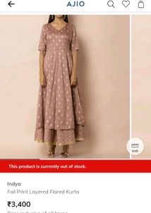 Elegant Kurta & classy one piece