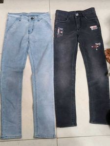 Two Pairs of Boys' Jeans