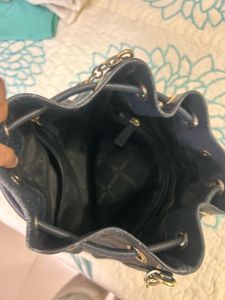 Hidesign Pure Leather Bucket Bag