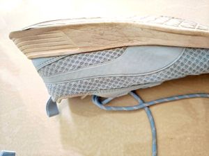 original Puma Blue Mesh Sneakers (used for trekkin