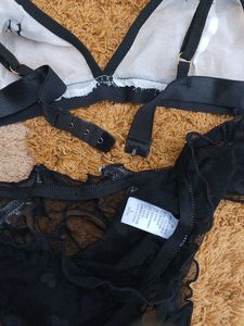 Sheer Bra &amp; Panty Set