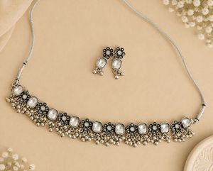 Ethnic Indian Necklace &amp; Earring Set