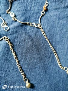 Evil Eye Anklets with Bell Charm