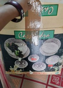 Glass Dinner Set