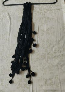 STOLE With Beads And Pom On It's Ends.