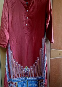 ❤️ 42.RUST COLOUR KURTA VERY COMFORTABLE ❤️