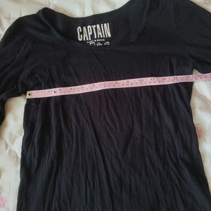 Black captain brand long sleeves