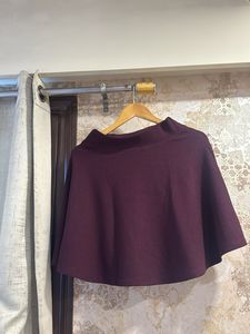 FOREVER 21 Stylish Maroon Top + Skirt