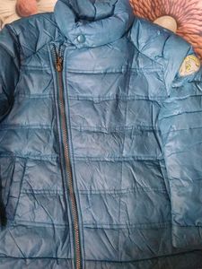 Blue Puffer Jacket