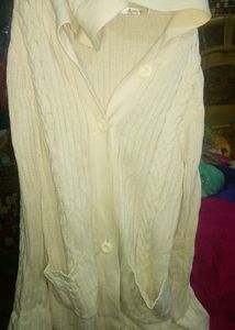 long woolen sweater