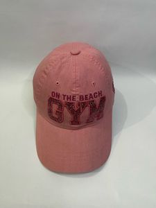 Pink "On The Beach Gym" Cap