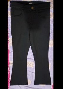 Madish Black Bootcut Jeans