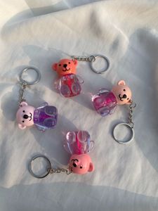 Teddy Bear lipgloss Keychain