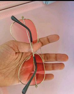 Aviator Sunglasses Pink Tint