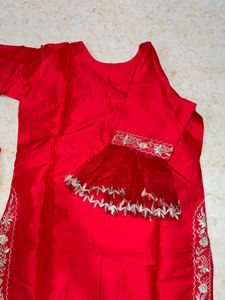 Beautiful Red Suit With Trouser
