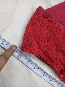 Women's💛 Red Lace Briefs