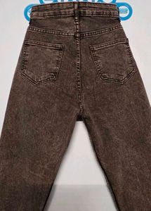 Stylish Acid Wash Denim Jeans