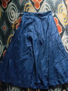Blue And Magenta Colour Lehenga Choli
