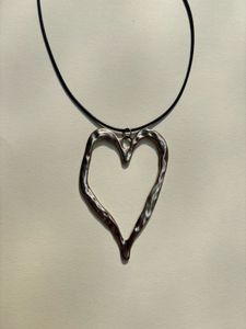 Y2K Heart Pendant Necklace