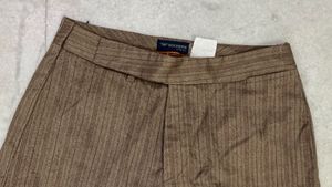 Dockers Brown Pinstripe formal Trousers | Size 30