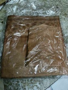 Elegant Brown tissue Silk Saree with Border