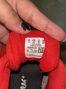 Puma Red Athletic Shoes