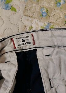 Men's Navy Blue Chinos