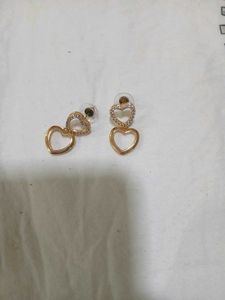 Heart Drop Earrings