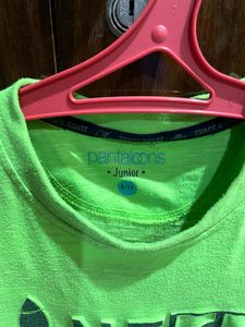 Kids Pantaloons T-shirt Of 3d Printed