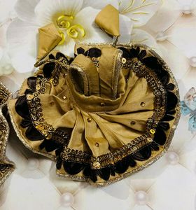 2 Combo Laddu Gopal Fancy Dress Fabric Cotton